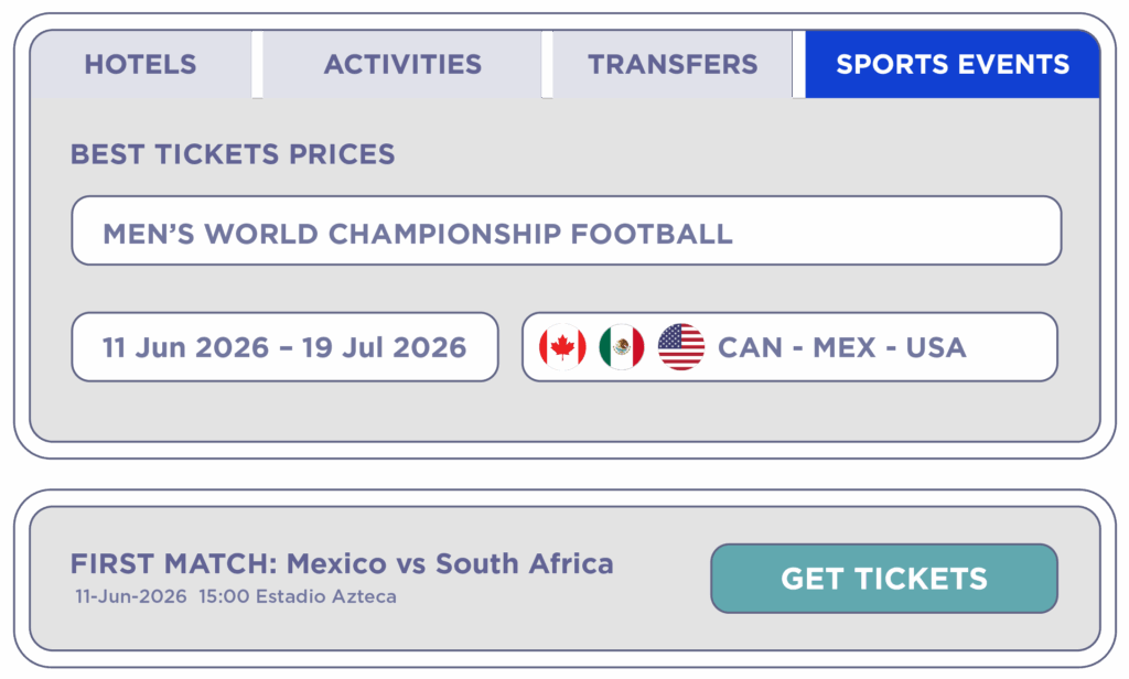 You can select the sports events straight from Hubwayz platform